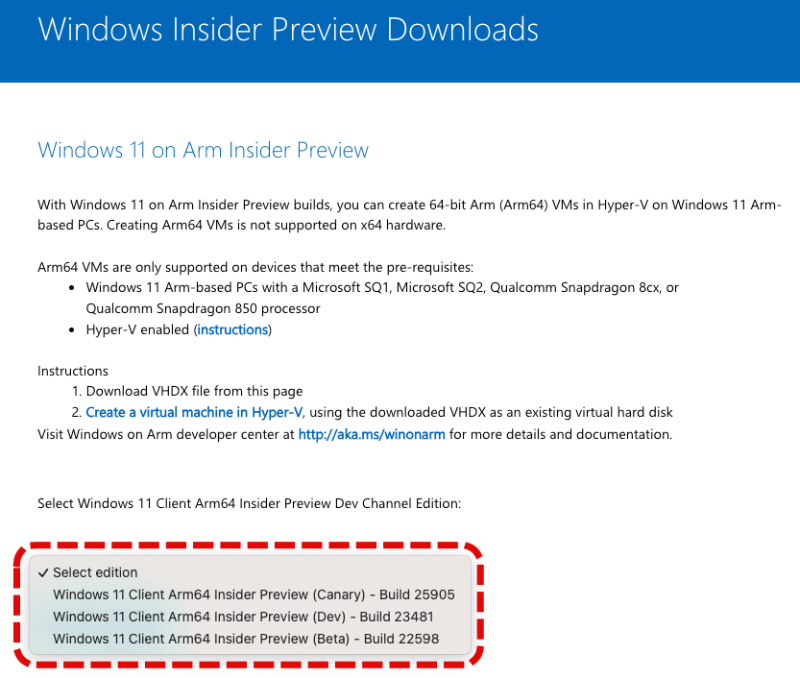 Windows11-Arm64-다운로드