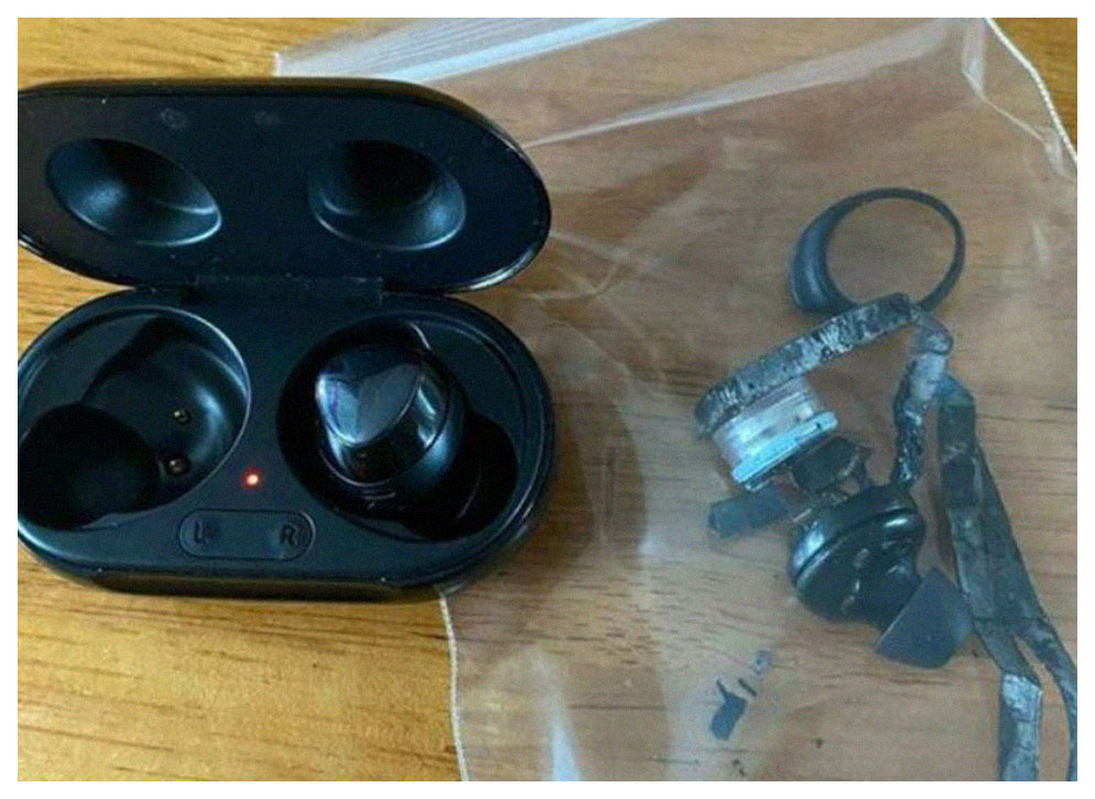  사용 중이던 갤럭시 버즈 플러스 폭발? 삼성전자는 확인 중