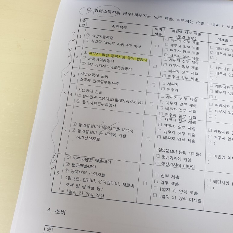 개인 회생 후기