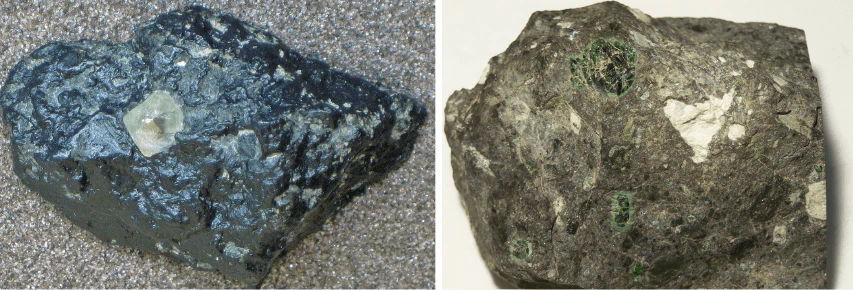 킴벌라이트 암석