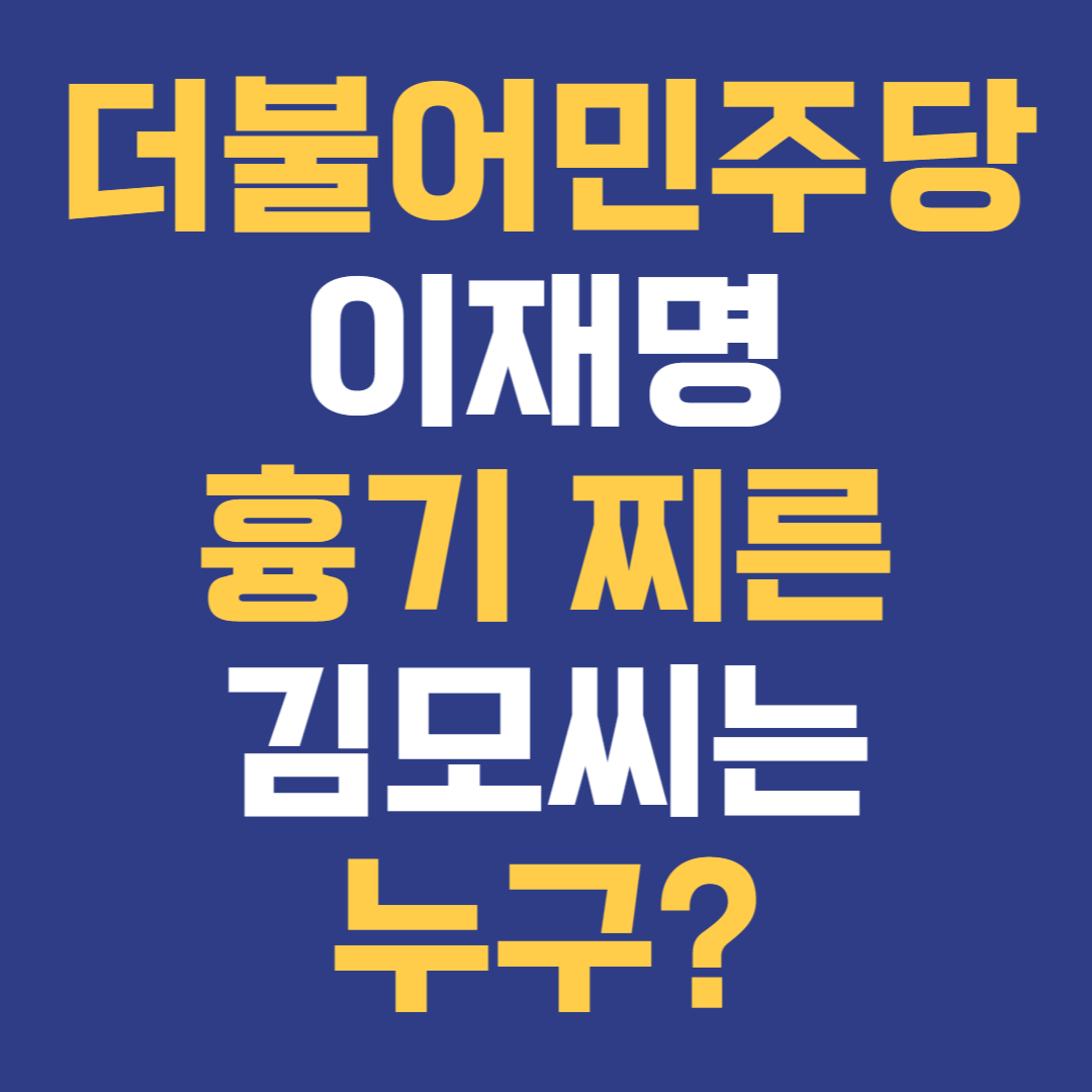 이재명 더불어민주당 대표 흉기 찔러 살해 하려 했던 김모씨는 누구?