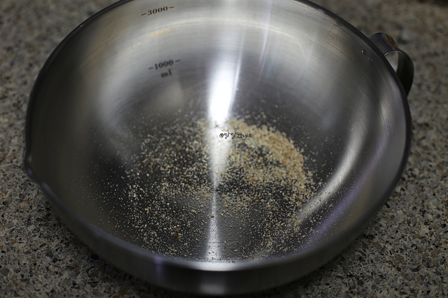 않고 굽죠 호두전처리 호두강정 만들기 튀기지 25