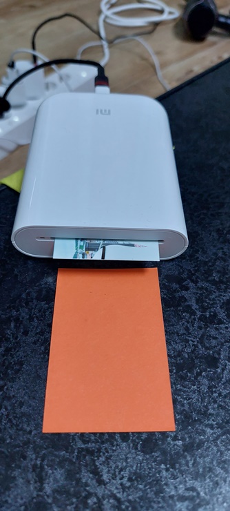 45초 동안 한장 출력