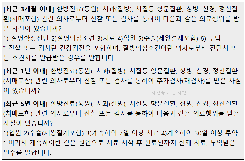  [착한 실손 전환] 실손 고지의무 사항(+병원 진료 기록 확인방법)