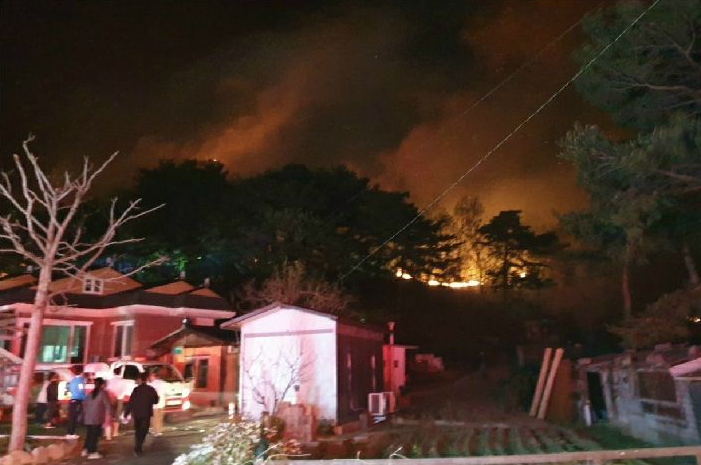  [속보] "고성 산불 또 발생" 2019년 4월 특별재난 선포된 지역