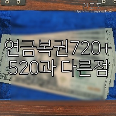  연금복권 720, 1등 당첨금이 올랐다고?