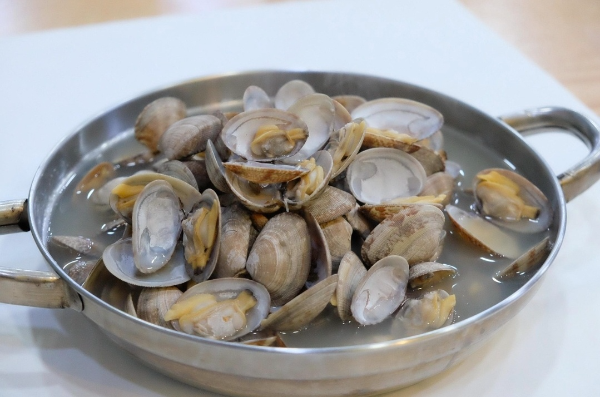 바지락국물