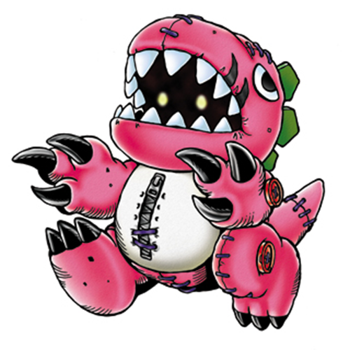  [디지몬도감] 엑스티라노몬 エクスティラノモン EX－TYRANOMON EX－TYRANOMON