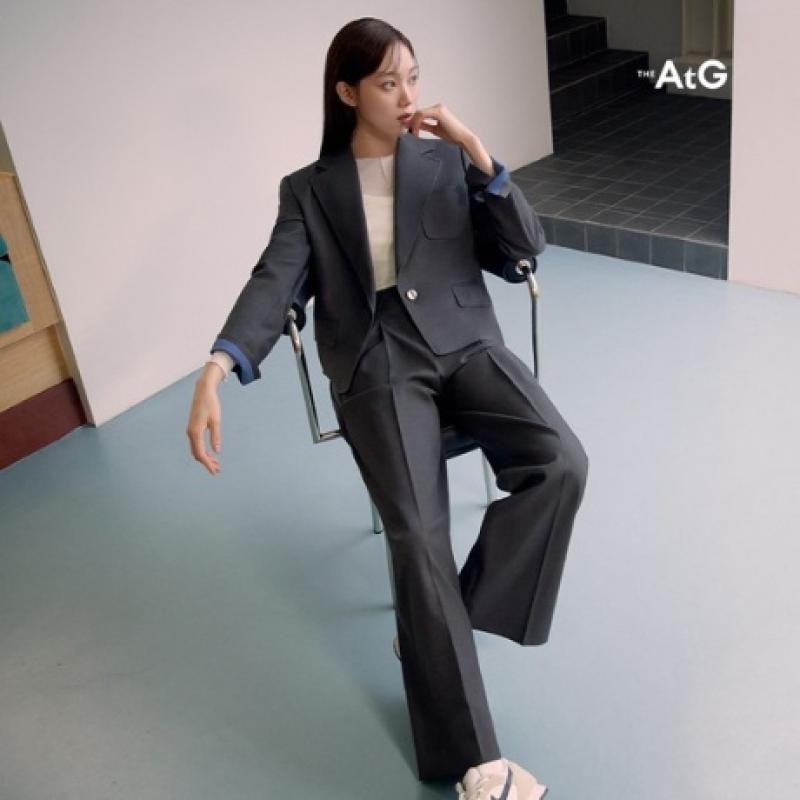 더엣지 23FW 놈코어 크롭 수트셋업 2종