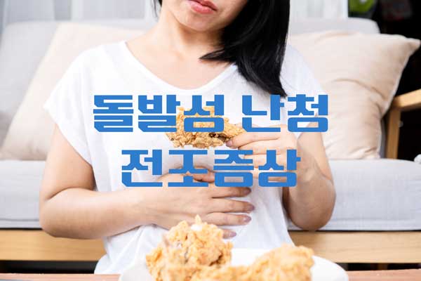  갑자기 귀가 먹먹한 돌발성 난청 전조증상