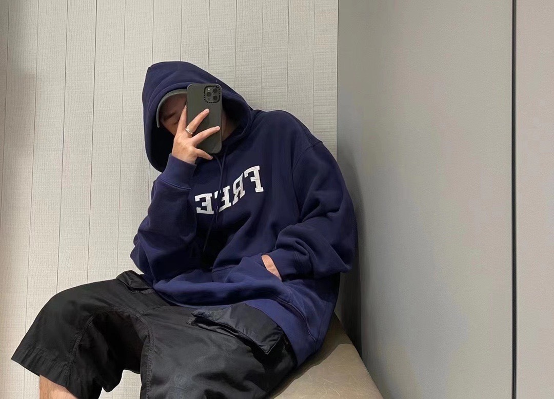  [BALENCIAGA] 발렌시아가 FREE 노립 스웨트 셔츠 후드 티셔츠 661711
