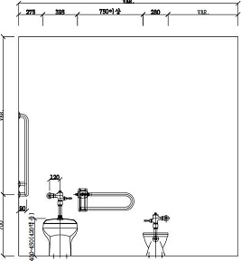 장애인-화장실-대변기-설치-도면