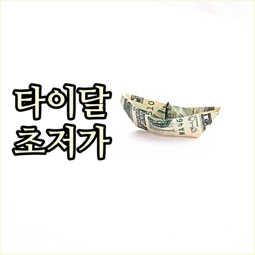 타이달 싸게 듣는 법 완전 정복 VP