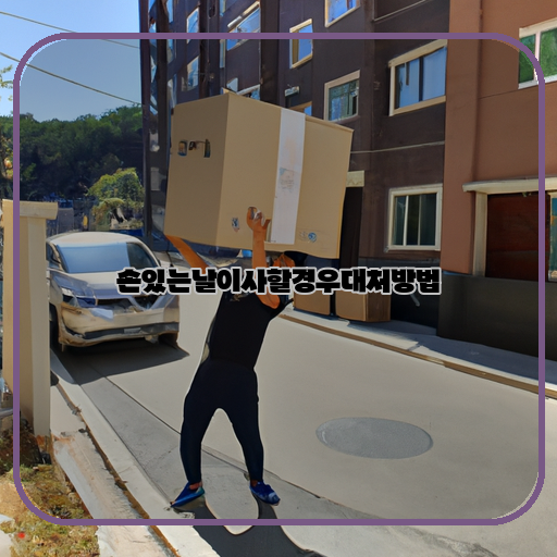  전문가가 알려주는 손있는 날 이사할 때 대처 방법