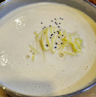 냉 콩국수