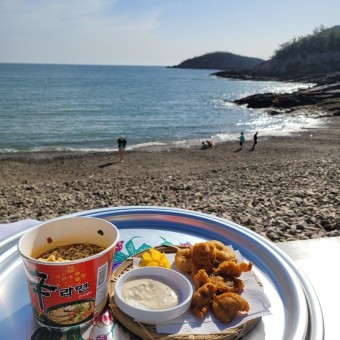  바지락 라면