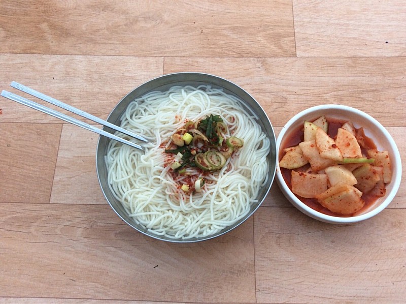  소박한 시장의 맛, 국수 한 그릇