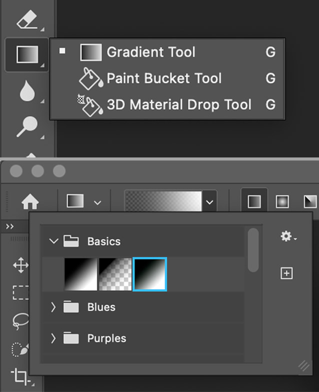 포토샵-그라디언트-툴-설정방법