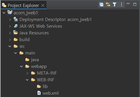 [Server] eclipse dynamic web project 생성