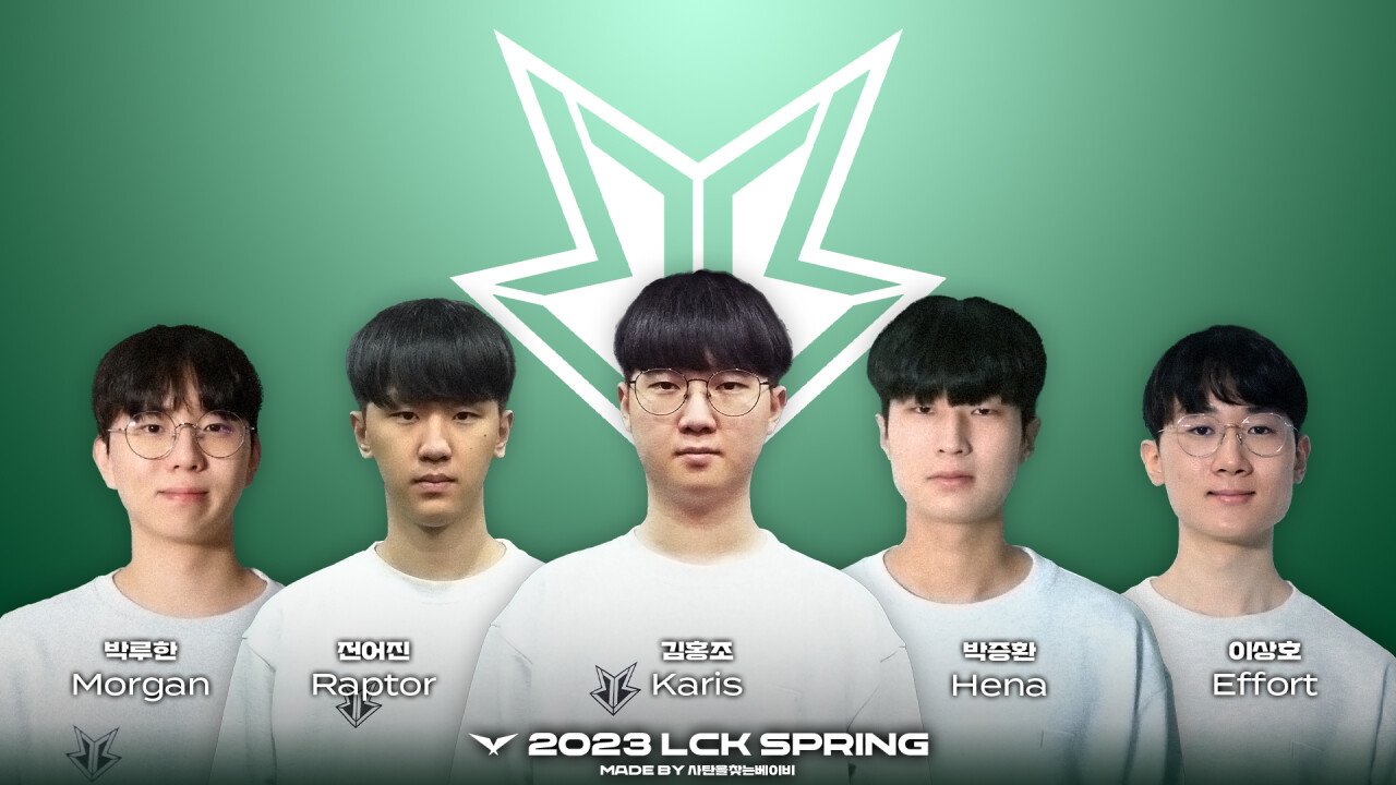 2023 LCK 스프링 프레딧 브리온 로스터