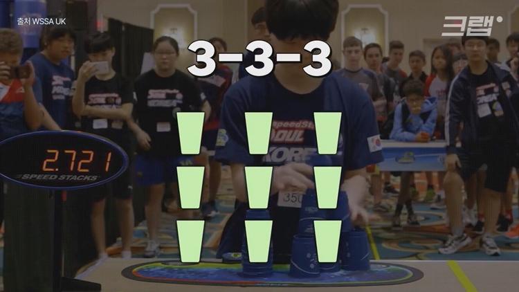 유퀴즈 온더블럭 스포츠 스태킹 컵 쌓기 국내 1등 세계 3위 박세령 소개 및 조회수 500만 영상