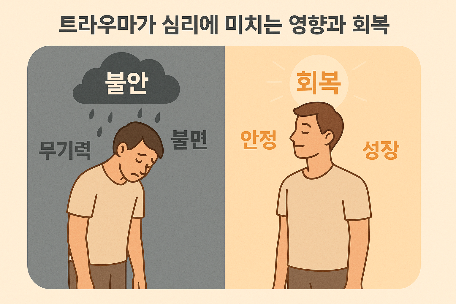 트라우마와 관련한 이미지