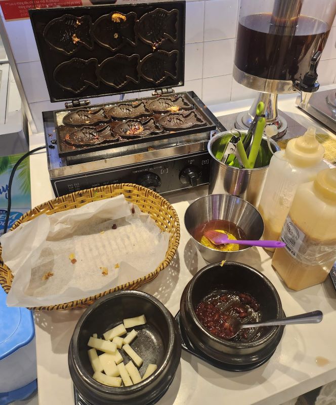 호치민맛집_푸미흥떡볶이뷔페_크레센몰_존슨부대떡볶이