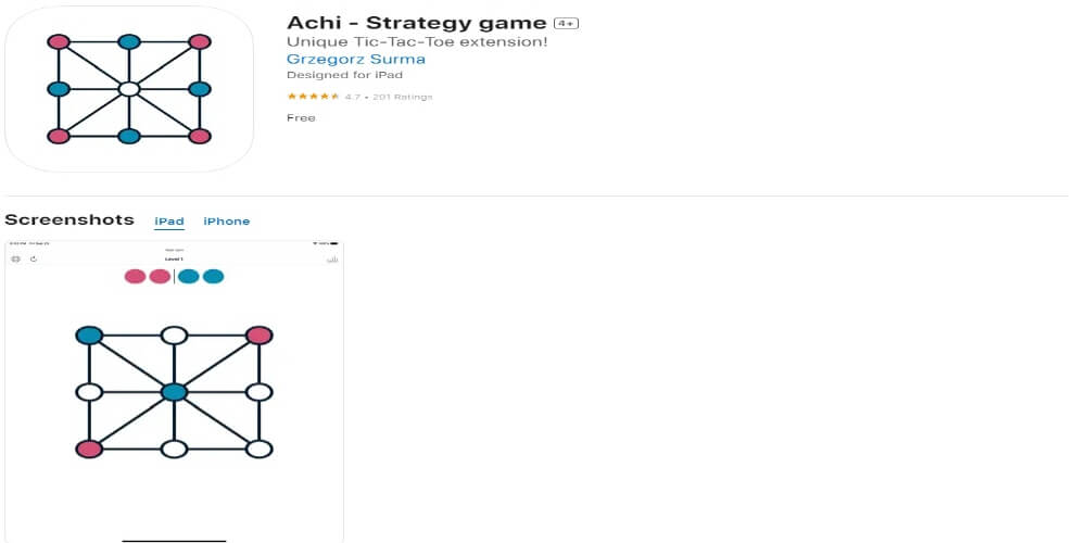 Achi - Strategy game