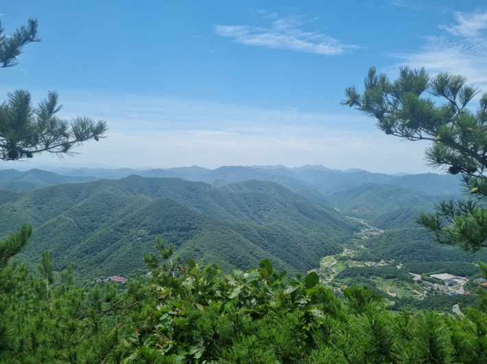 산-능선