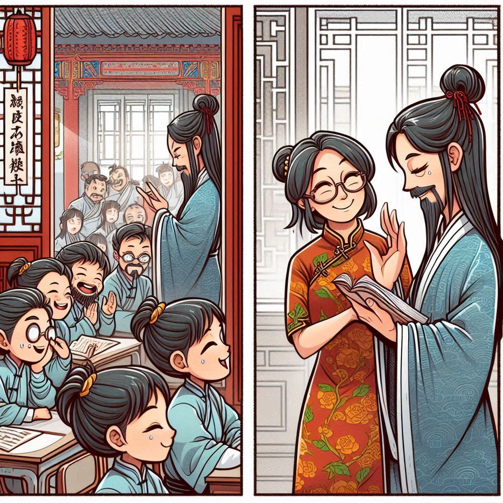 外受傅訓 入奉母儀