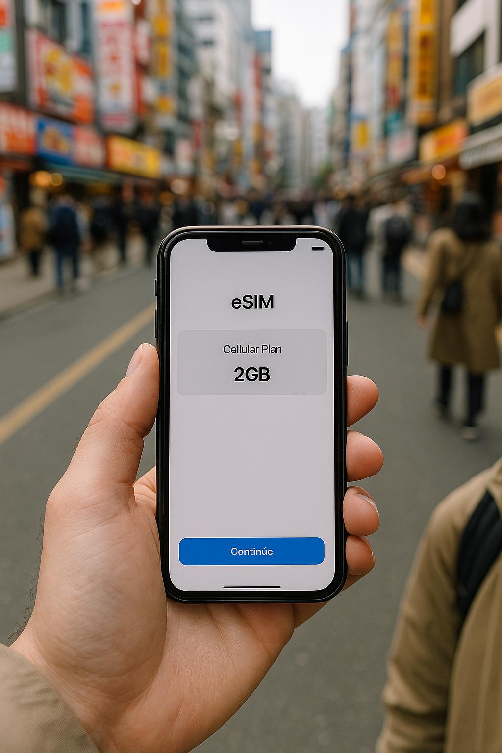 일본 여행 e심
