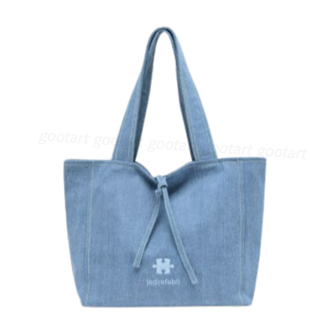 제드레페브5 Puzzle reverse big bag _blue