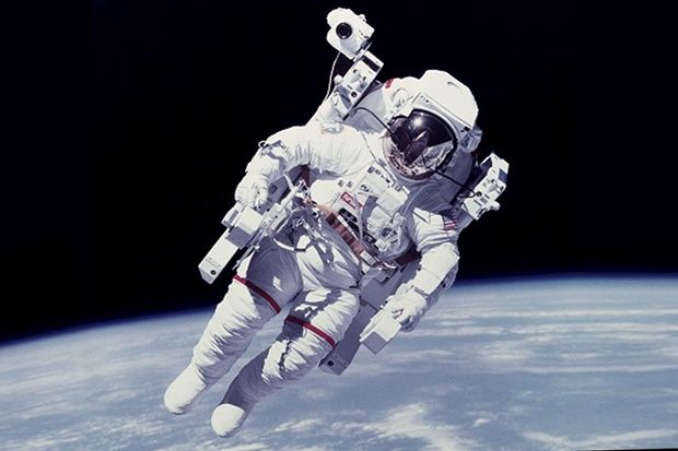 우주인의 우주유영 모습 (사진=NASA)