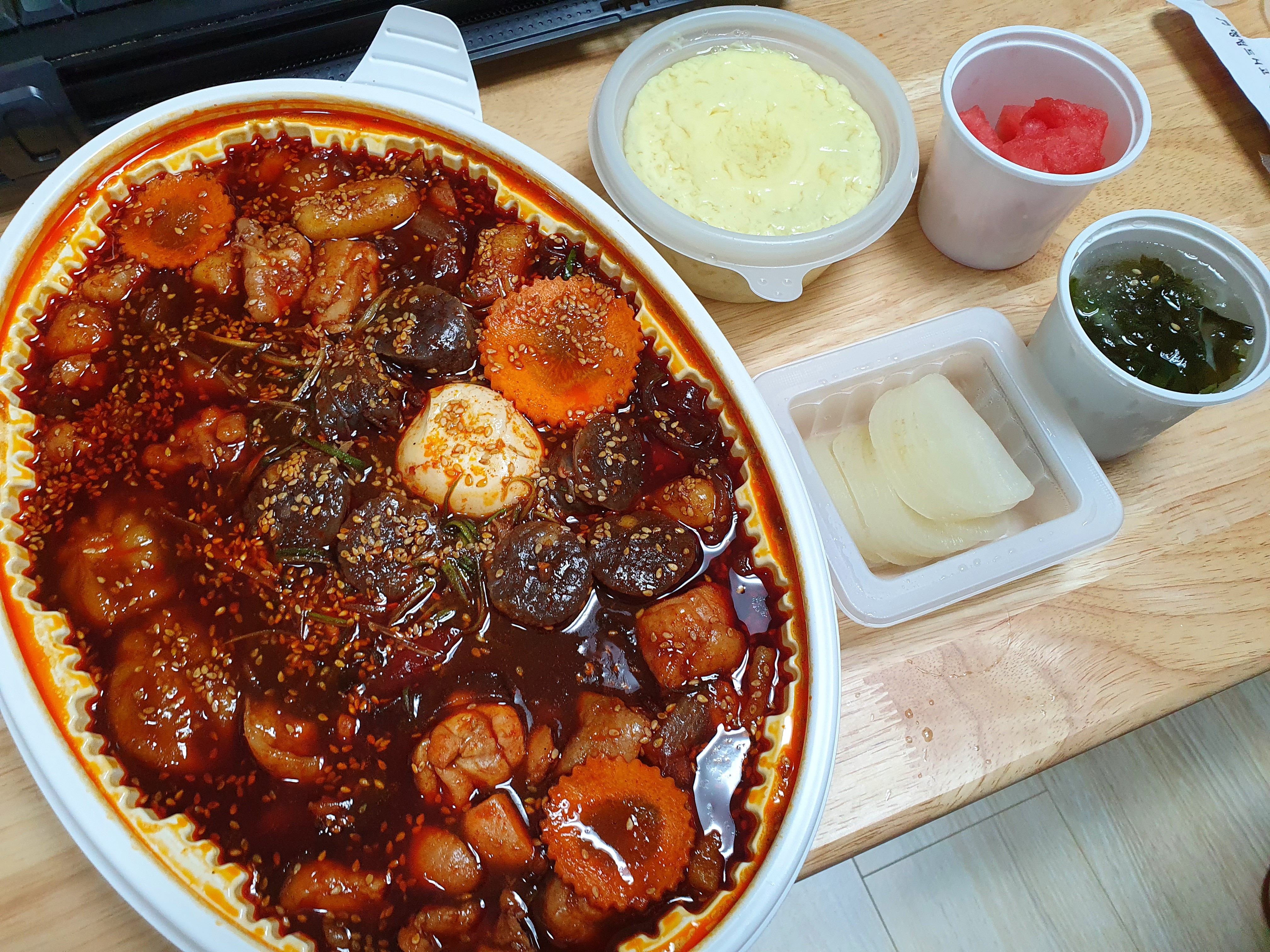 행복한 찜닭 이미지