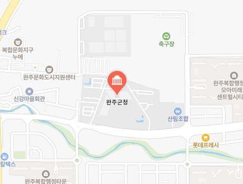 완주군 차량 등록사업소 위치