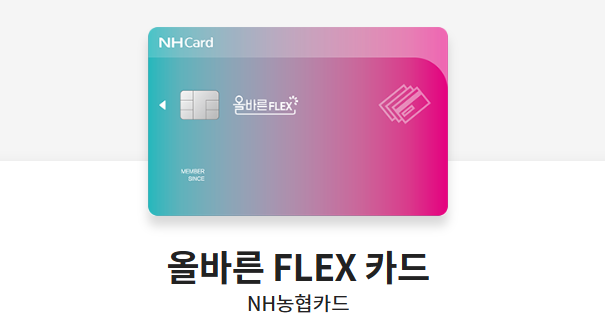 올바른 FLEX 카드