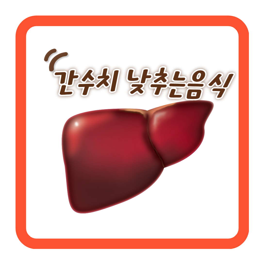  간수치 관리, 이렇게 시작하세요! 간수치 낮추는 음식 추천