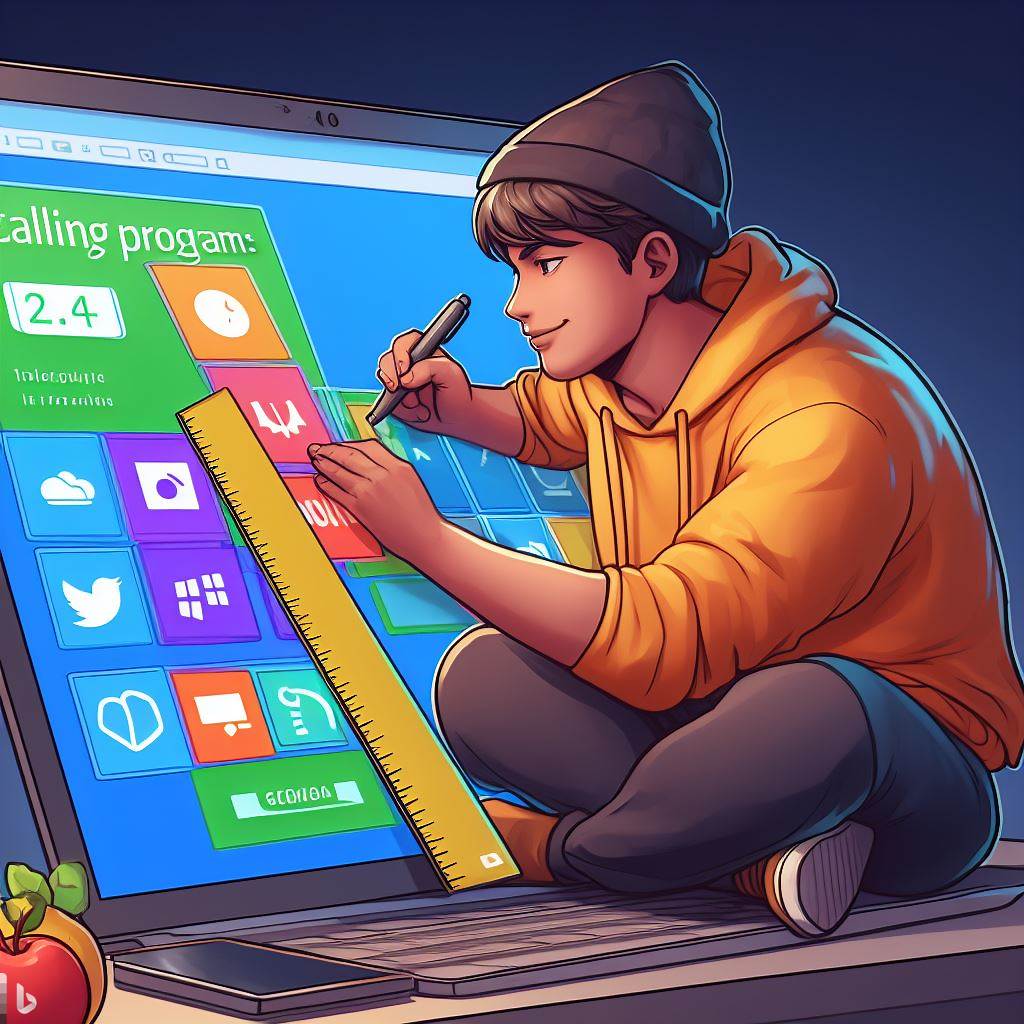 윈도우 11에서 프로그램 배율 조절하기