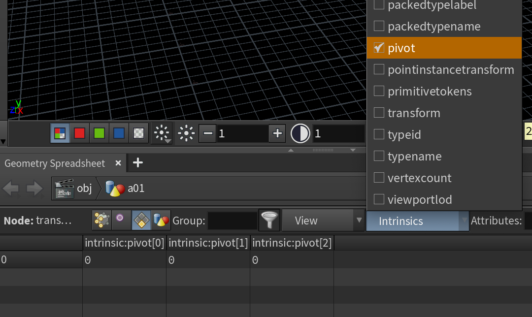 Houdini 1 RIGIDBODY_4 초기 날짜 및 물리적 4