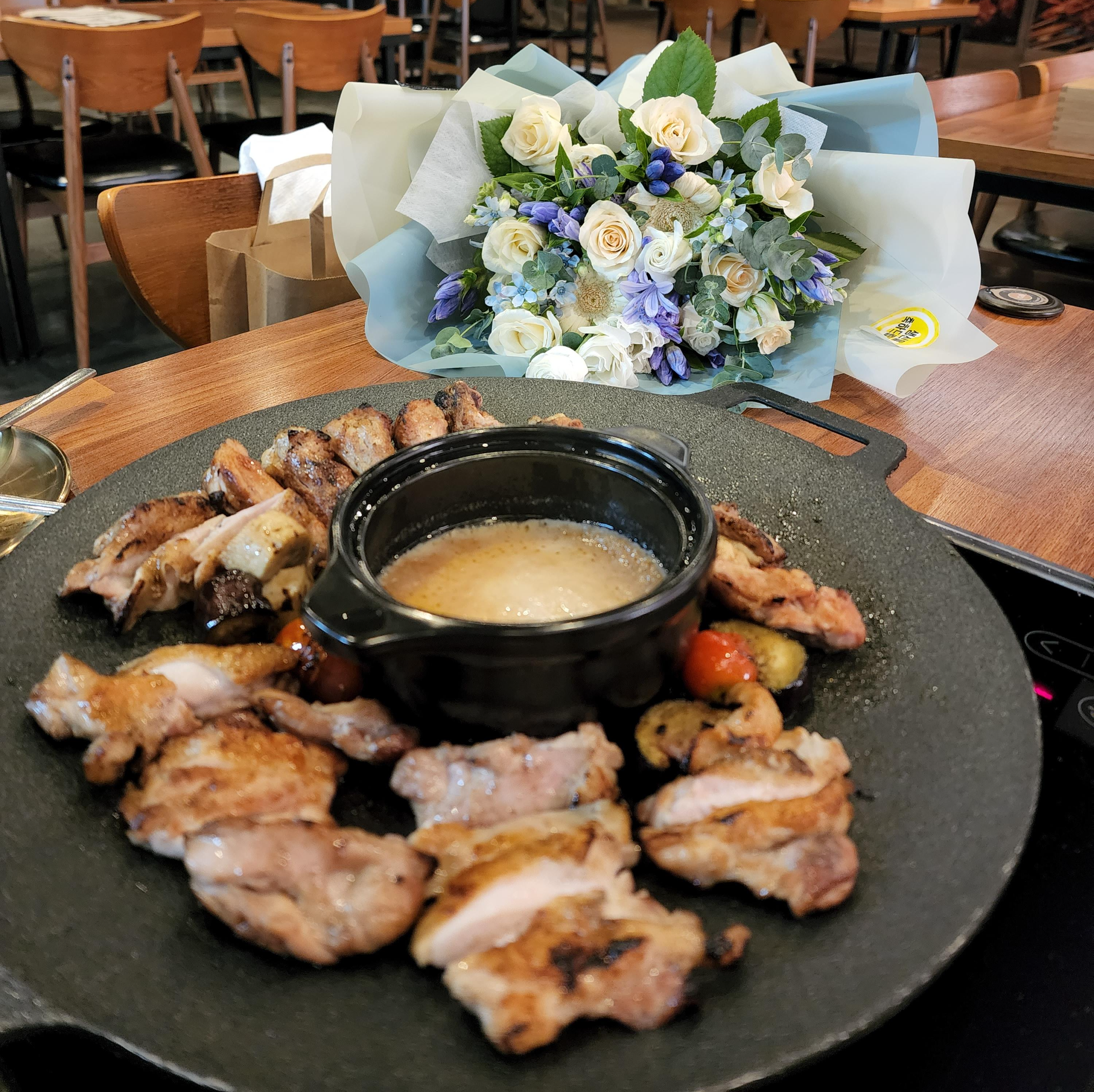  신도림맛집 볏짚숯불닭갈비 고시정 (팁,주차)