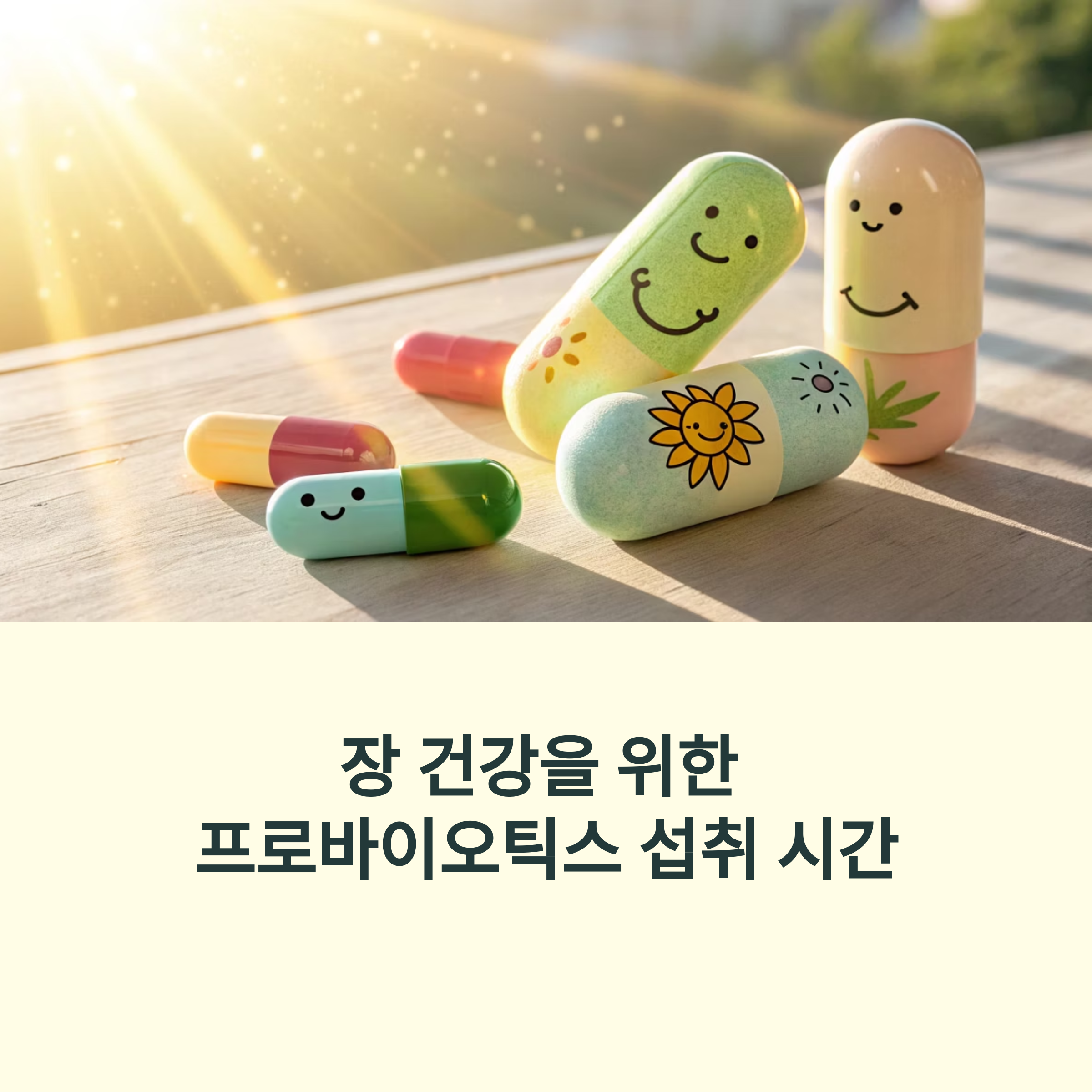 장건강에 프로바이오틱스