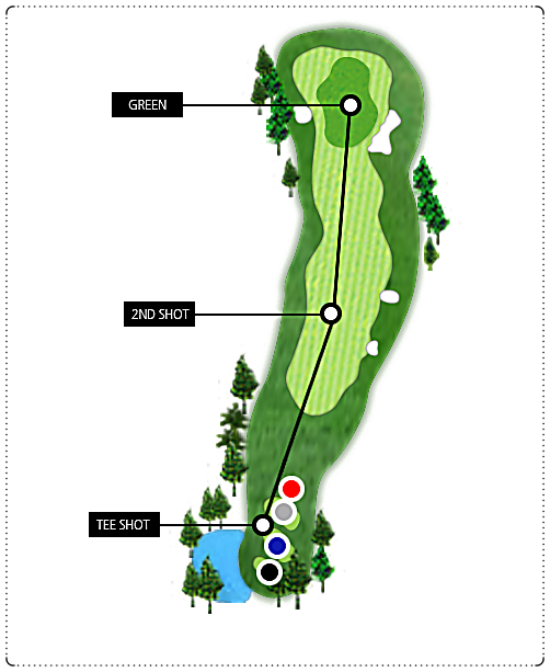 천룡CC 흑룡 코스 9번 홀