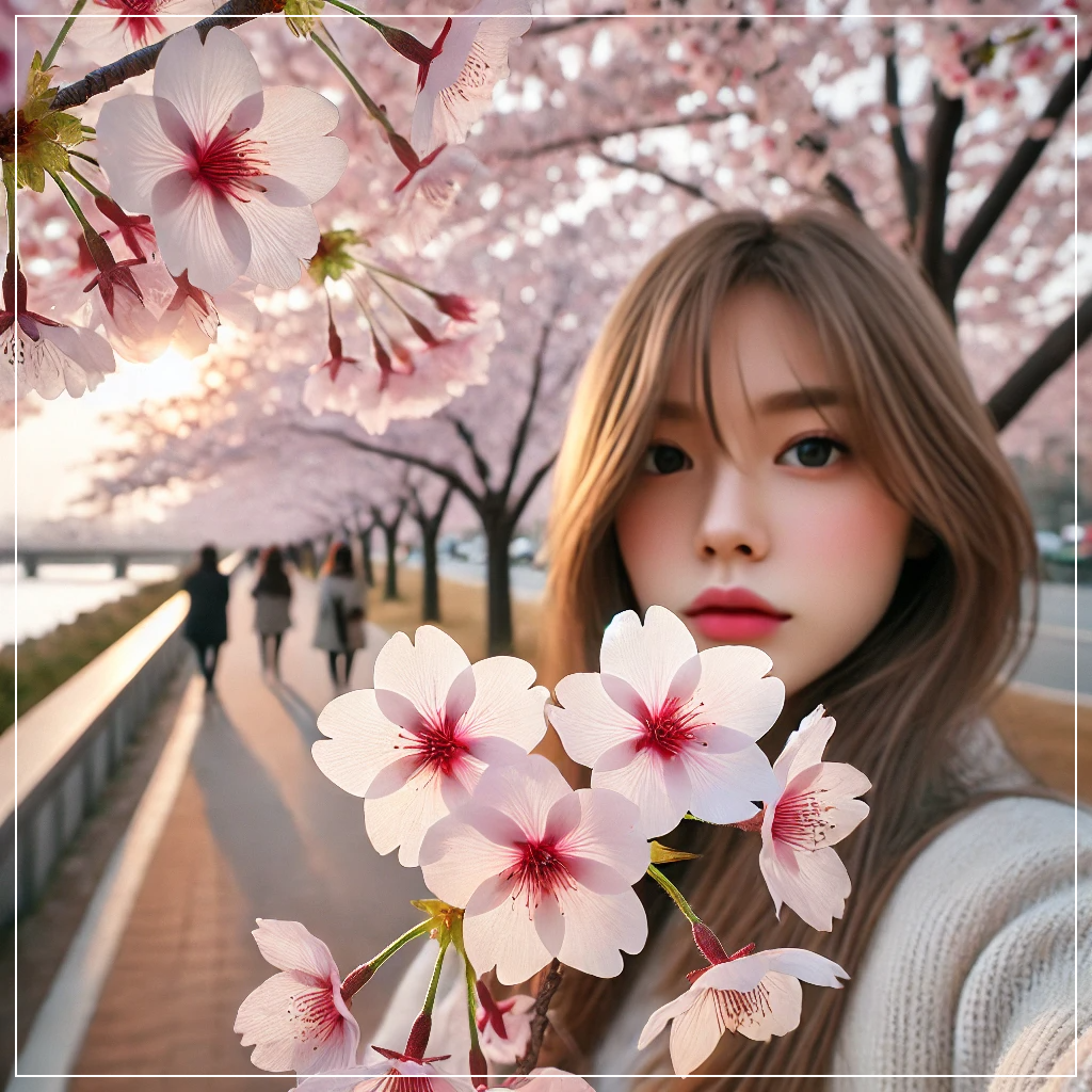 언제 어디서 만개할까?