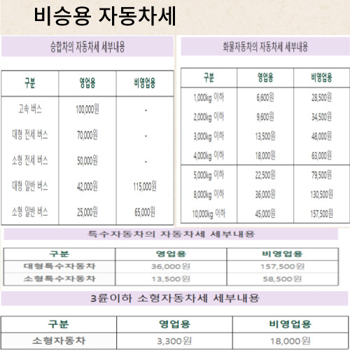 비승용자동차세