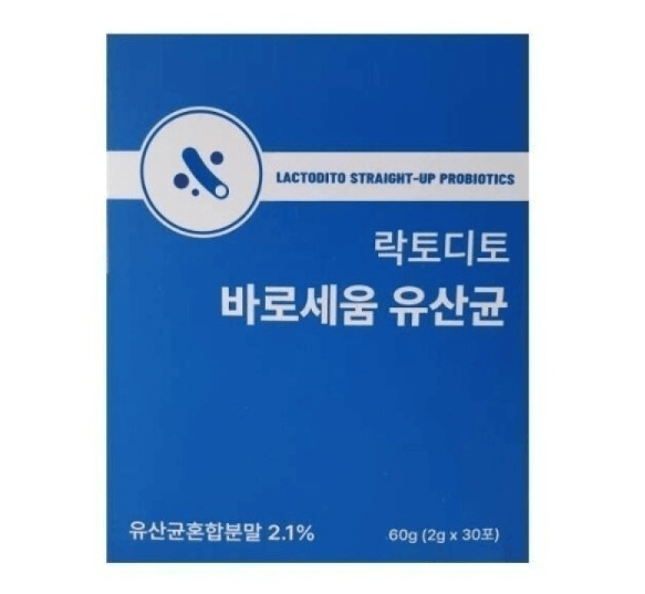 락토디토-바로세움-유산균-30포-제품-사진