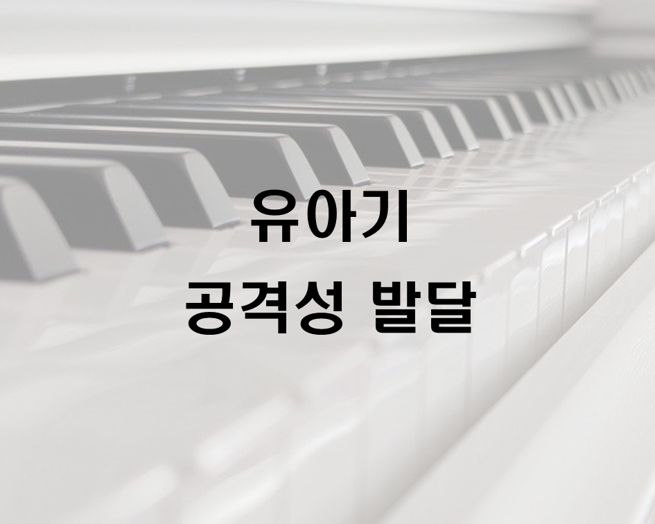  유아기 공격성발달