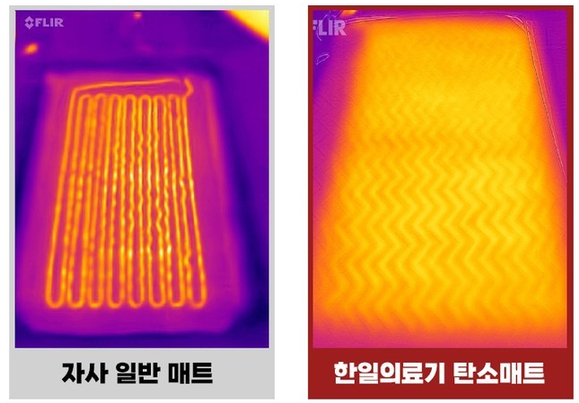 한일전기장판 국내제작 탄소매트 침대용전기장판 추천