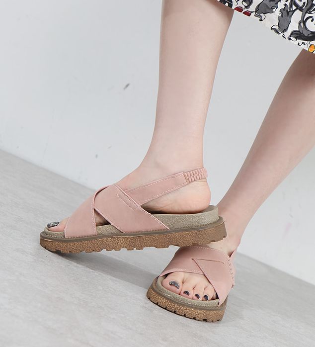  엑스밴딩 스티치콤비 3.5cm 샌들