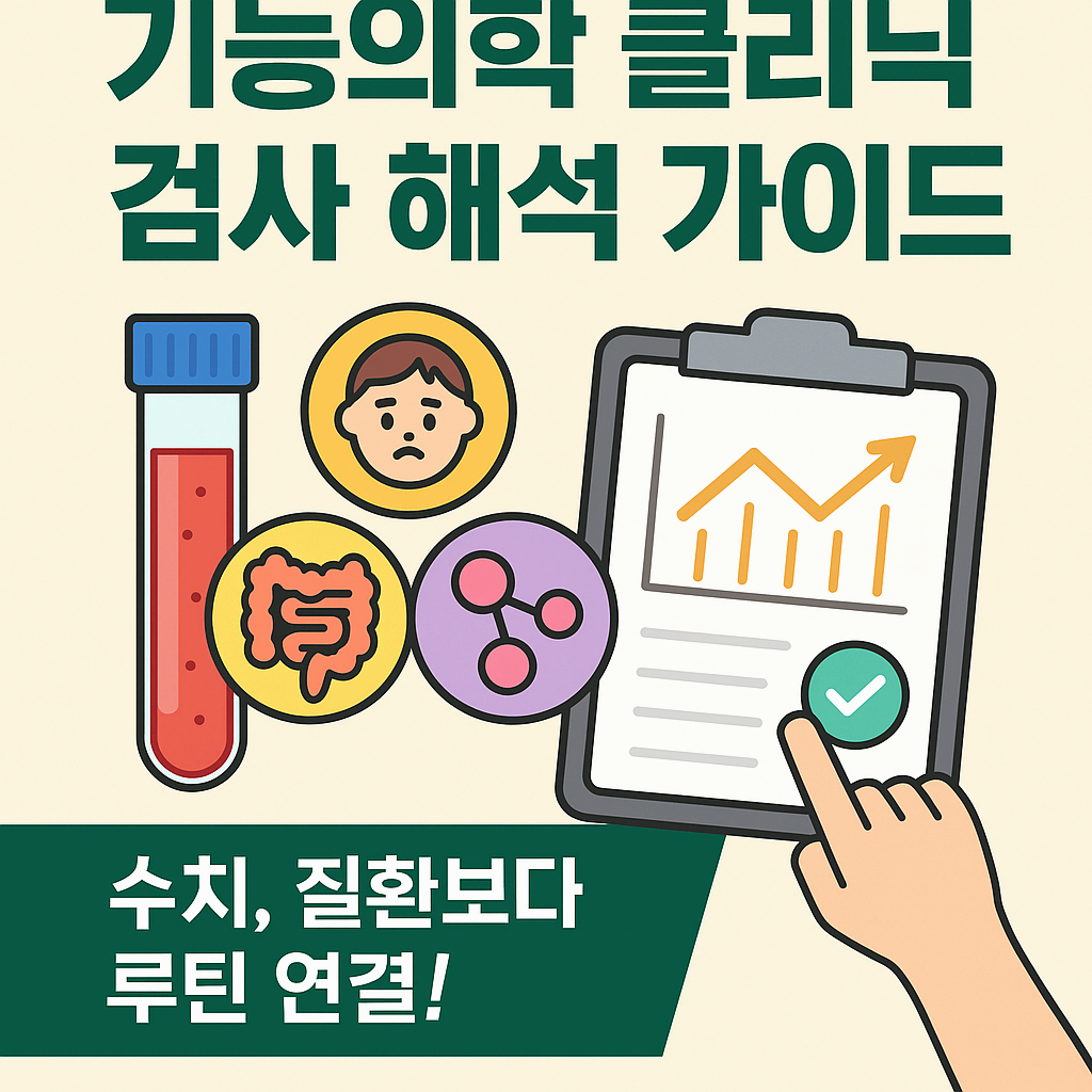 기능의학 클리닉 검사 해석 가이드