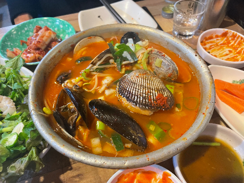 서촌 계단집 해물라면